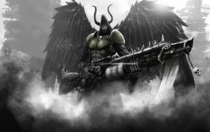 Angel Of Death Fantasy Art Wallpaper