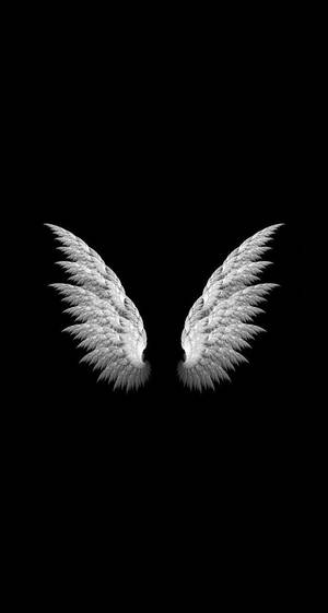 Angel Wings Simple Iphone Wallpaper
