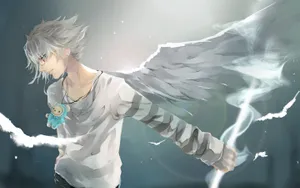 Angelic Anime Boy Wallpaper