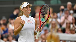 Angelique Kerber Lip-biting Wallpaper