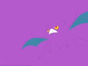Angry Purple Crobat Wallpaper