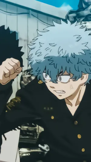 Angry Tokyo Revengers Fist Up Wallpaper