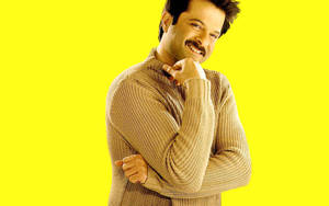 Anil Kapoor In Yellow Wallpaper