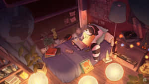 Animal Crossing Lo Fi Desktop Wallpaper