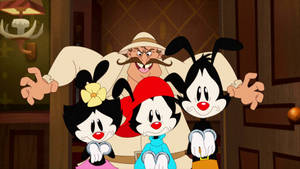 Animaniacs Good Warner Hunting Scene Wallpaper