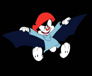 Animaniacs' Wakko With Bat Wings Wallpaper