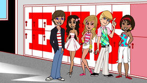 Animated High School Musical Wallpaper