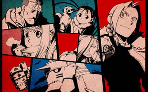 Animated Manga Fullmetal Alchemist Brotherhood Wallpaper