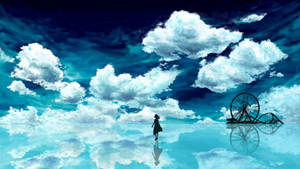 Anime Blue Sky Wallpaper