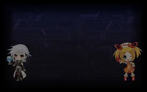 Anime Boy Gamer Leveling Up Wallpaper