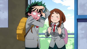 Anime Couple My Hero Academia Wallpaper