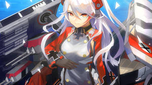 Anime Gaming Azur Lane Shield Wallpaper