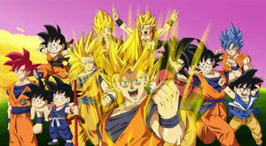 Anime Gaming Dragon Ball Complete Wallpaper