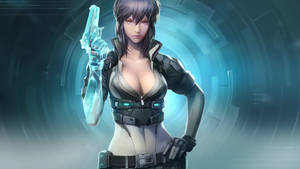 Anime Girl Motoko Kusanagi Wallpaper