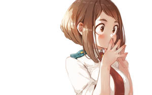 Anime Girl Ochako Uraraka Wallpaper