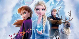 Anna And Elsa Join Forces In Frozen 2 Wallpaper