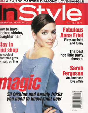 Anna Friel Fashion Beauty Cover Wallpaper