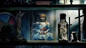 Annabelle In Digital Cartoon Wallpaper