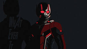 Ant Man Superhero In Animation Wallpaper