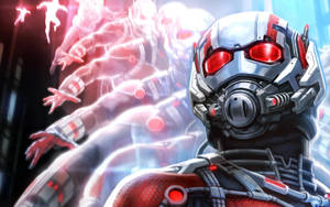 Ant Man Superhero In Multiple Wallpaper