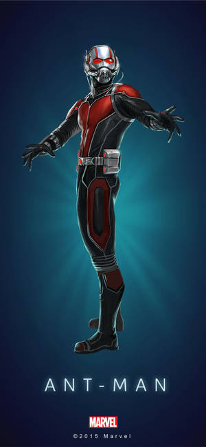 Ant Man Superhero Open Arm Wallpaper