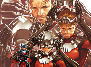 Ant Man Superhero Shrink Progress Wallpaper