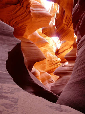 Antelope Canyon Walls Wallpaper