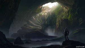 Anthem Game 4k Javelin Cave Light Wallpaper