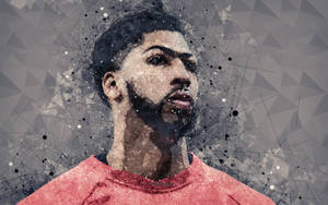 Anthony Davis Geometric Digital Wallpaper