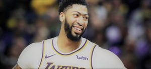 Anthony Davis Smiling Widescreen Wallpaper