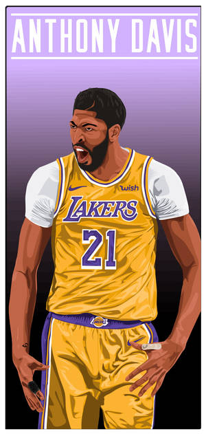 Anthony Davis Vector Art Wallpaper