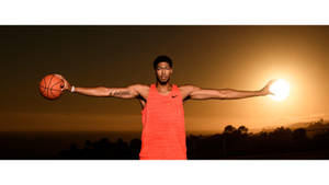 Anthony Davis Wing Span Wallpaper