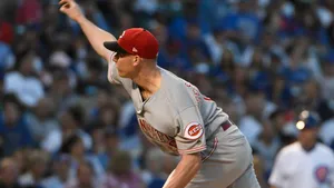 Anthony Desclafani In Action On The Baseball Field Wallpaper