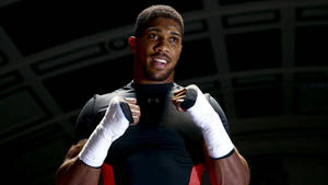 Anthony Joshua White Gloves Wallpaper