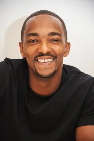Anthony Mackie Smile Wallpaper