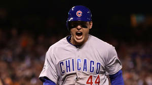 Anthony Rizzo Gray Shirt Scream Wallpaper