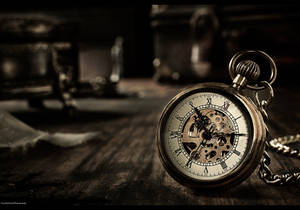 Antique Pocket Watch Wallpaper