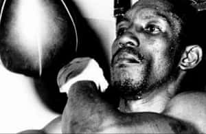 Antonio Cervantes With Boxing Speed Ball Wallpaper