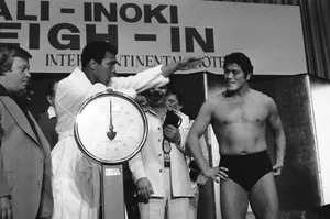 Antonio Inoki Weigh-in Event Wallpaper