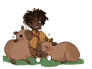 Antonio Madrigal Capybara Pet Wallpaper