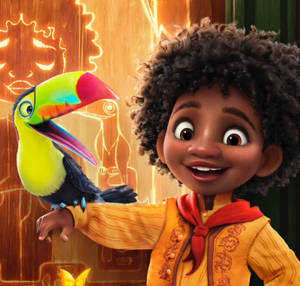 Antonio Madrigal Door Toucan Wallpaper