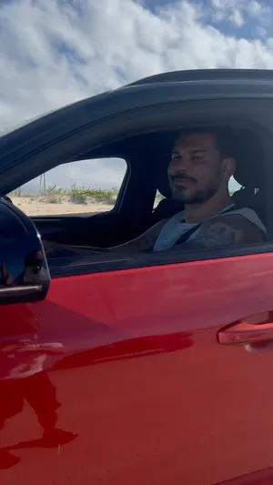 Antônio Rodrigo Nogueira Driving Sportscar Wallpaper