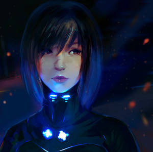 Anzu Gantz Digital Art Wallpaper