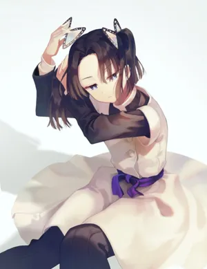 Aoi Kanzaki Butterfly Clips Wallpaper