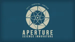 Aperture Science Innovators Logo Wallpaper