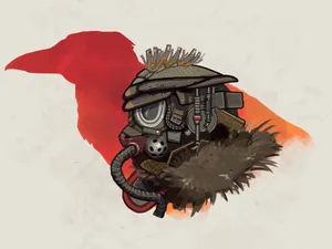 Apex Legend Bloodhound Showing The Precision Of Their Skills. Wallpaper