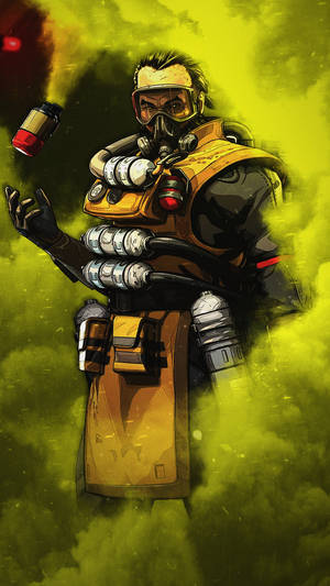 Apex Legends Mobile Caustic Art Wallpaper