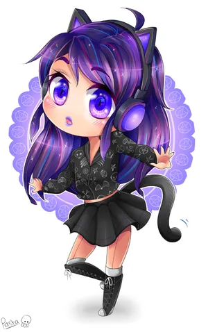 Aphmau As A Cat Wallpaper