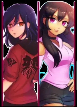 Aphmau Serious And Goofy Wallpaper