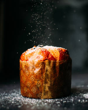 Appetizing Muffin Cake Wallpaper